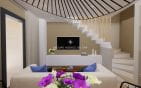 ST RAPHAEL, PIED DANS L’EAU, DUPLEX 3 PIECES DE 63 M²  EN REZ DE JARDIN  + TERRASSE FACE MER, PARKING PRIVÉ, PISCINE ET ACCES DIRECT MER Min 2