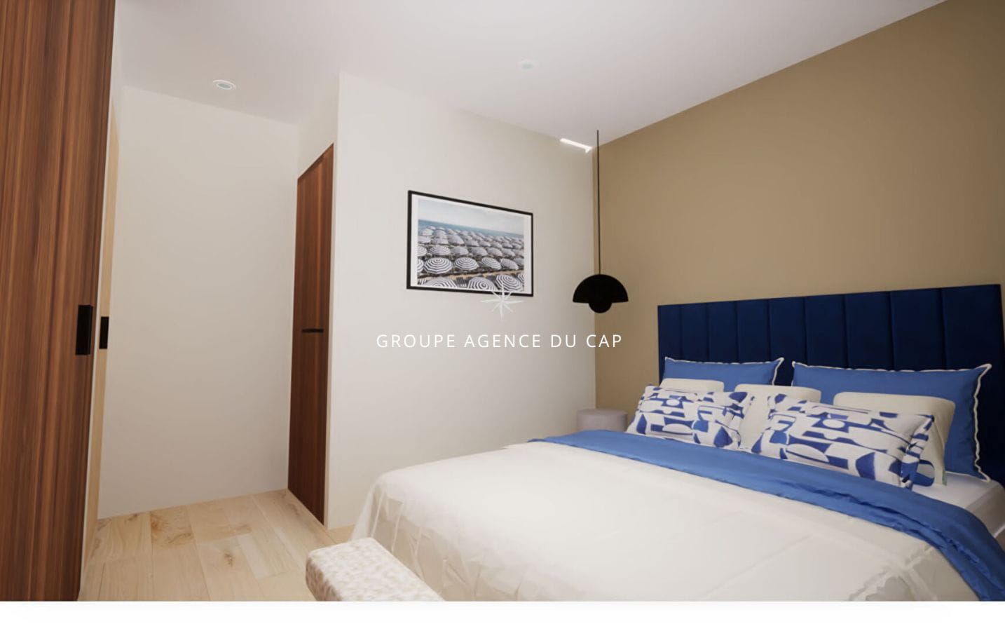 ST RAPHAEL, PIED DANS L’EAU, DUPLEX 3 PIECES DE 63 M²  EN REZ DE JARDIN  + TERRASSE FACE MER, PARKING PRIVÉ, PISCINE ET ACCES DIRECT MER Image 4