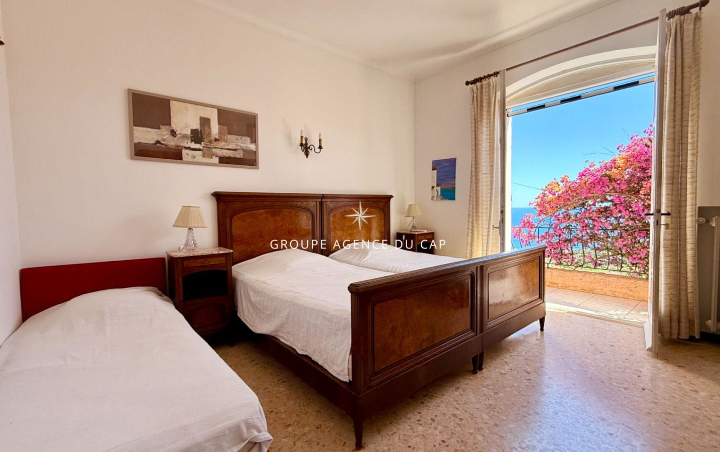 VILLA VUE MER PANORAMIQUE 5 CHAMBRES PISCINE GRAND SOUS SOL DOUBLE GARAGE Image 10