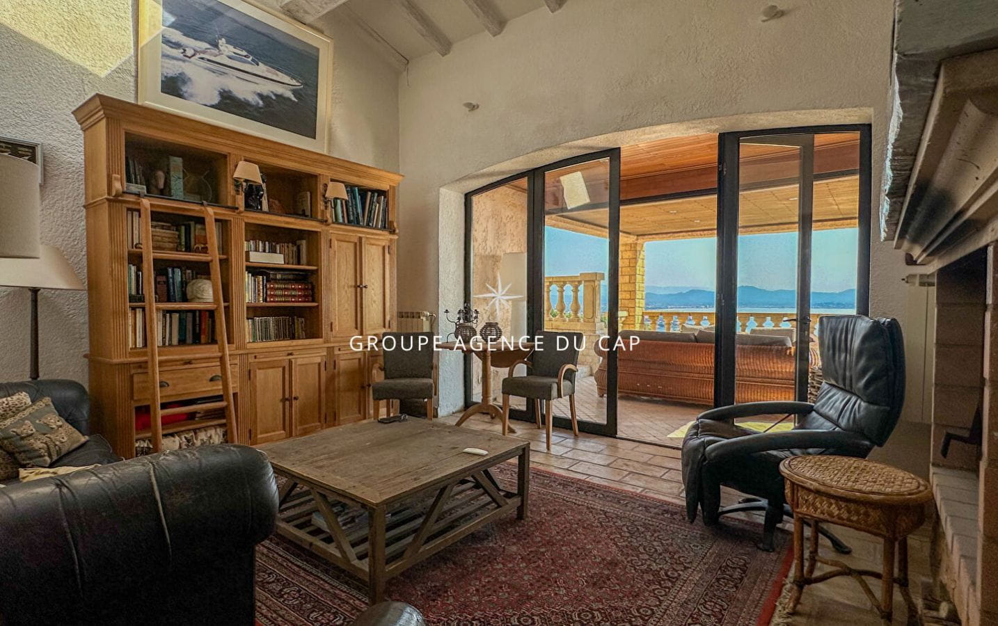 LES ISSAMBRES VUE MER PANORAMIQUE VILLA DE CHARME 8 PIÈCES AVEC PISCINE Image 10