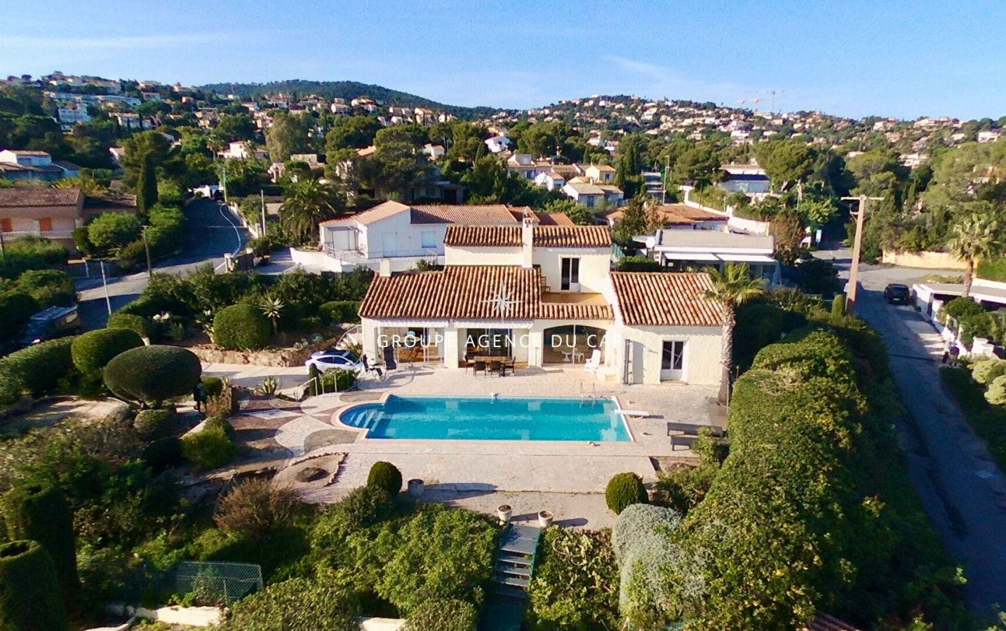 A VENDRE VILLA VUE MER 185m² 6 PIECES 4 CHAMBRES PISCINE GARAGE AUX ISSAMBRES Image 0