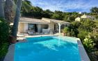 A VENDRE – VILLA VUE MER DE PLAIN PIED AUX ISSAMBRES DE 125M² AVEC 3 CHAMBRES PISCINE ET GARAGE Min 2