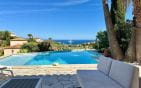 A VENDRE – VILLA VUE MER DE PLAIN PIED AUX ISSAMBRES DE 125M² AVEC 3 CHAMBRES PISCINE ET GARAGE Min 3