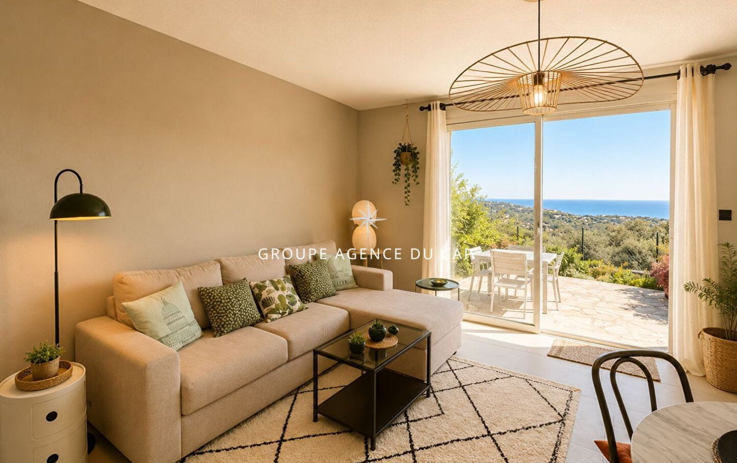 A VENDRE – MAZET 3 PIECES DE 76M²  VUE MER PANORAMIQUE – LES ISSAMBRES Image 2