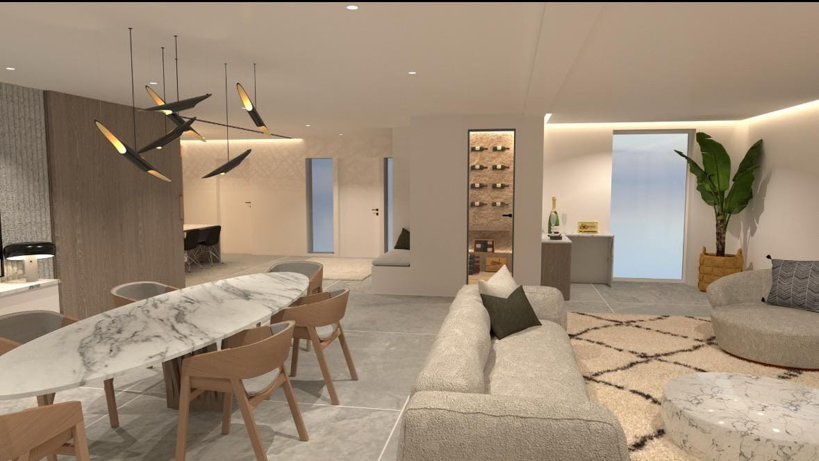 NEW CONTEMPORARY VILLA 4 BEDROOMS SUITES POOL GARAGE PANORAMIC SEA VIEW IN LES ISSAMBRES Image 15