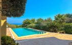 FOR SALE VILLA 215sqm VERY NICE SEA VIEW 5 EN-SUITE BEDROOMS SWIMMING POOL WITH POOLHOUSE GARAGE AND PARKING, IN LES ISSAMBRES Min 4