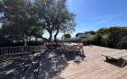 A VENDRE VILLA DE PLAIN PIED 3 CHAMBRES PISCINE 2 GARAGES PARKINGS TERRAIN PLAT VUE BAIE DE ST-TROPEZ AUX ISSAMBRES Min 11