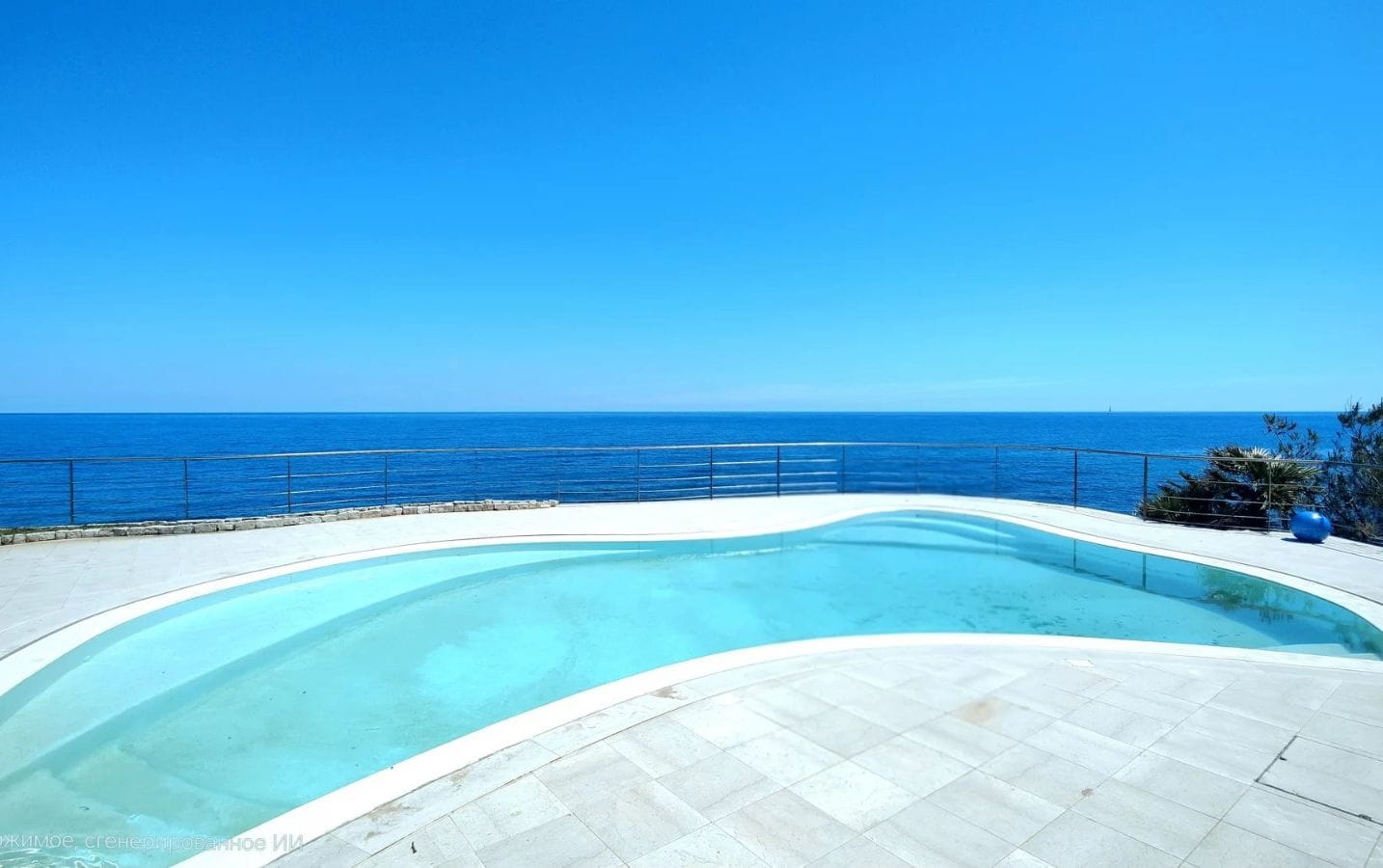 PIEDS DANS L’EAU VILLA DE 240M2 FACE A LA MER AVEC PISCINE, AUX ISSAMBRES Image 2