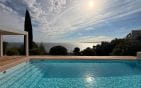 PANORAMIC SEA VIEW 7-ROOM VILLA WITH POOL AND GARAGE, IN LES ISSAMBRES Min 2