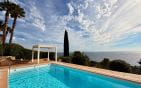 PANORAMIC SEA VIEW 7-ROOM VILLA WITH POOL AND GARAGE, IN LES ISSAMBRES Min 3