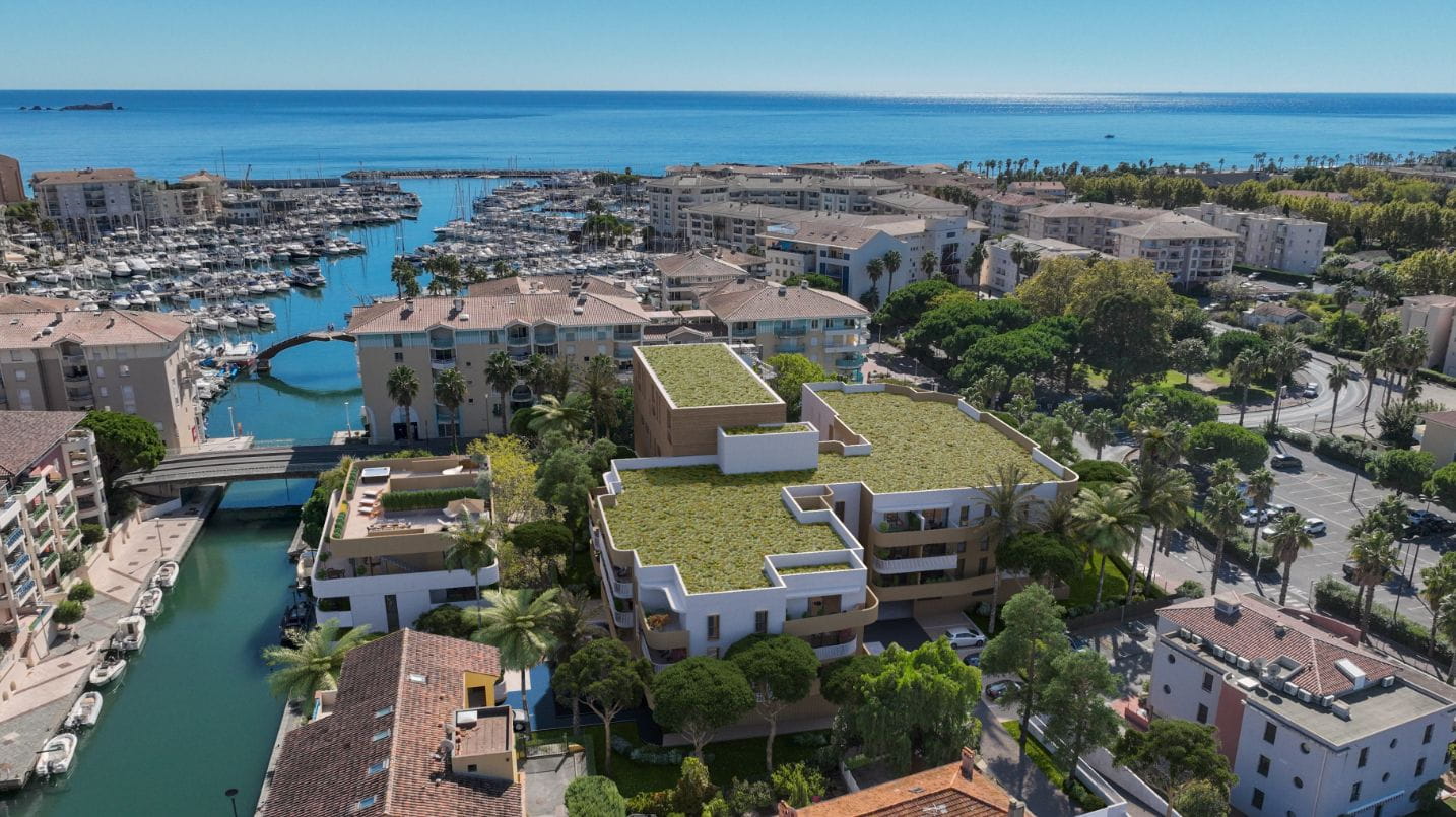 ROOFTOP D&rsquo;ENV. 99M², VUE CANAL, MER ET PORT, 4 PIECES, 3 CHAMBRES ET SON ROOFTOP DE  65 M² , TERRASSE DE 27 M² Image 2