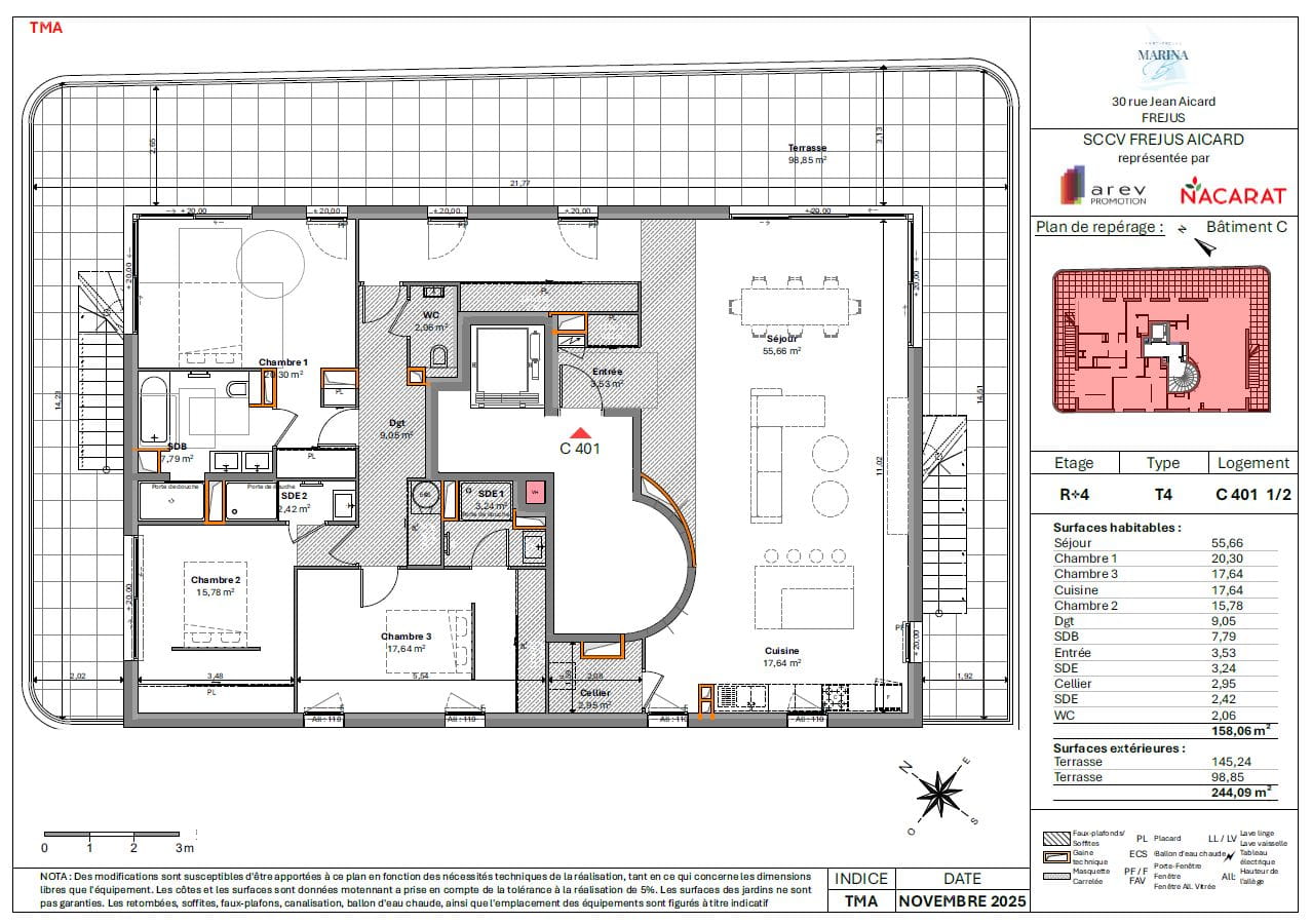 Luxurious 5-Room Apartment for Sale in Port Fréjus Image 7