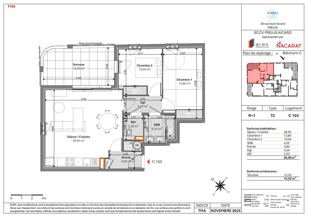 Modern 3-Room Apartment for Sale in Port Fréjus Image 3
