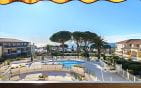 A VENDRE APPARTEMENT  T1 CABINE VUE MER DANS RESIDENCE SECURISEE AVEC PISCINE ET PARKING PROCHE MER ET CENTRE VILLE DES ISSAMBRES Min 12