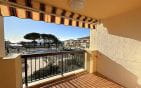 A VENDRE APPARTEMENT  T1 CABINE VUE MER DANS RESIDENCE SECURISEE AVEC PISCINE ET PARKING PROCHE MER ET CENTRE VILLE DES ISSAMBRES Min 2
