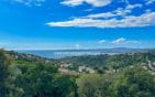 A VENDRE  EXCLUSIVITE VILLA PROVENCALE VUE MER  2 DEPENDANCES PISCINE GARAGE LES ISSAMBRES Min 1