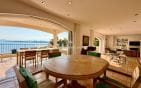 VILLA VUE MER PANORAMIQUE SUR LE GOLFE DE SAINT TROPEZ  PROPRIETE D EXCEPTION PISCINE DOUBLE GARAGE A PIED DU CENTRE ET DES PLAGES DES ISSAMBRES Min 4