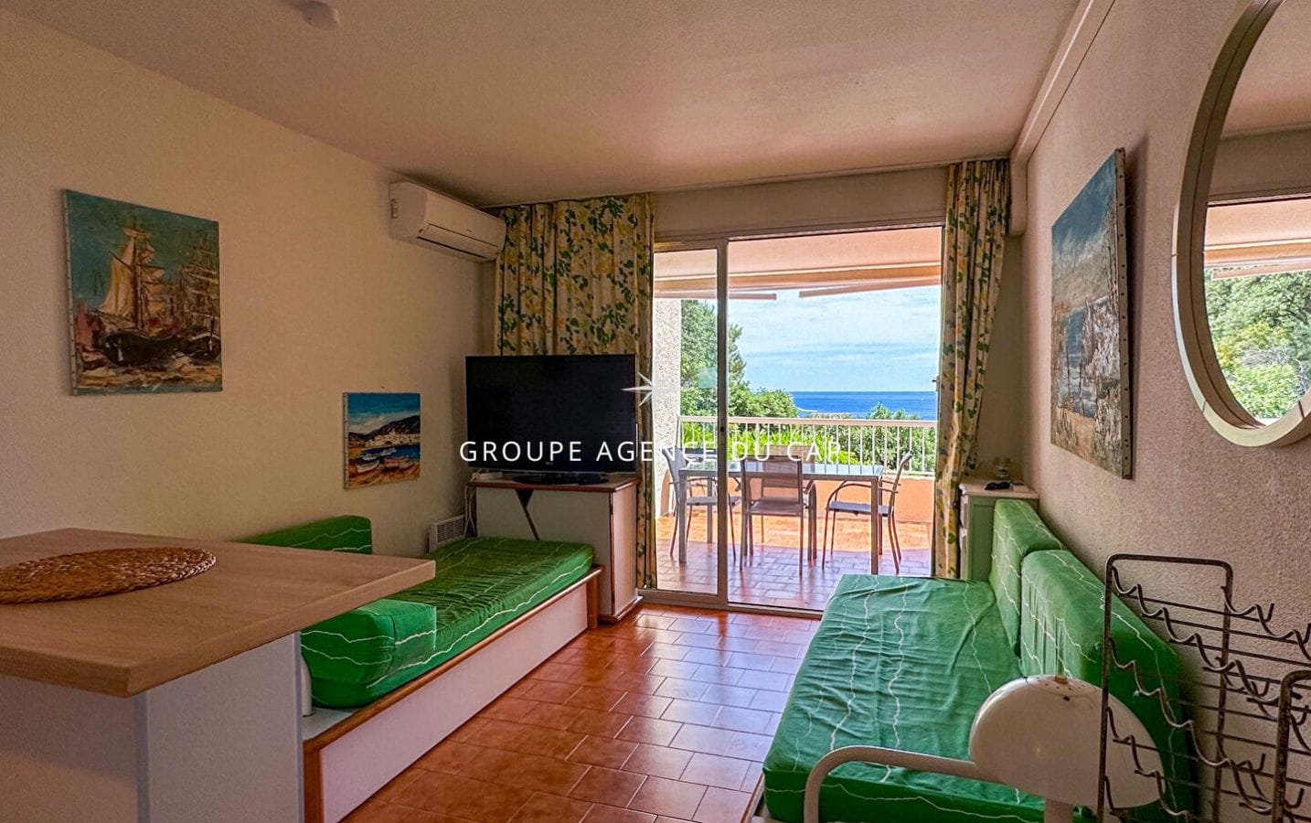 A VENDRE APPARTEMENT VUE MER  2 PIECES 27M² TERRASSE 12M² LA NARTELLE SAINTE MAXIME Image 4