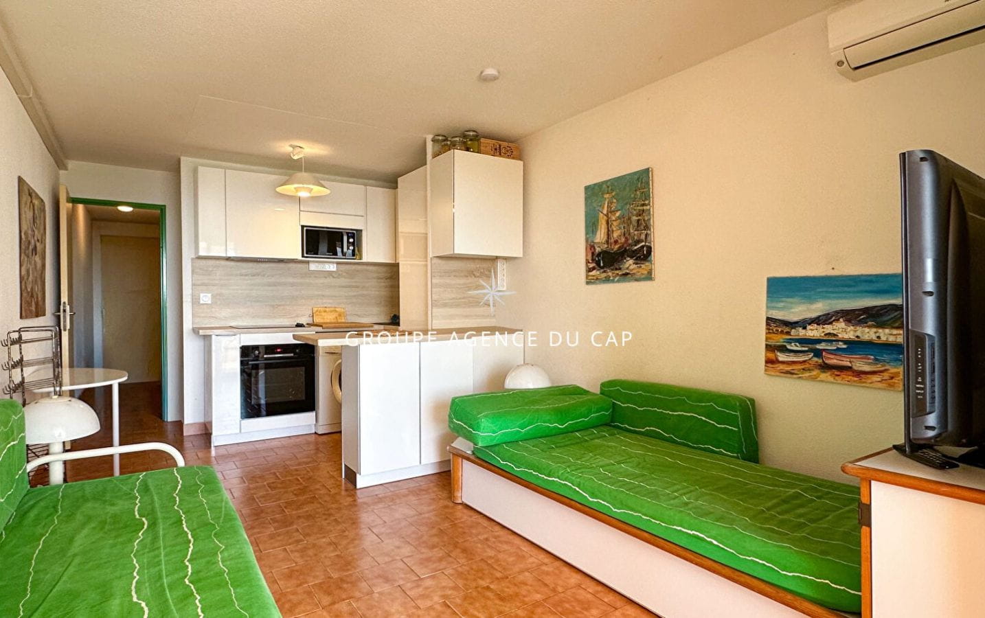 A VENDRE APPARTEMENT VUE MER  2 PIECES 27M² TERRASSE 12M² LA NARTELLE SAINTE MAXIME Image 5