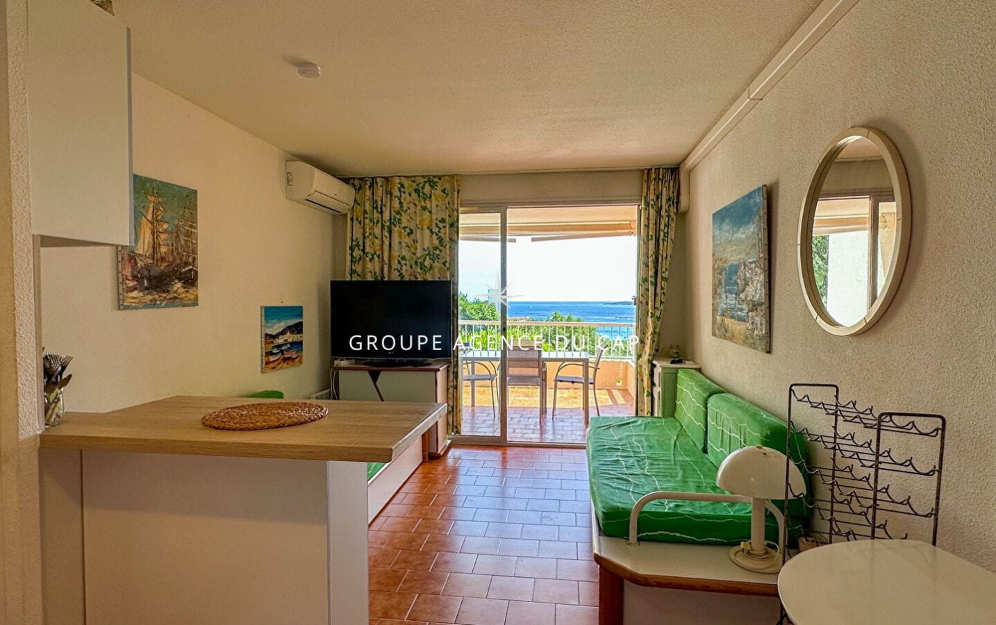 A VENDRE APPARTEMENT VUE MER  2 PIECES 27M² TERRASSE 12M² LA NARTELLE SAINTE MAXIME Image 6
