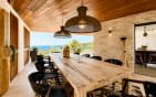 VILLA CONTEMPORAINE 8 PIECES  VUE MER PANORAMIQUE AVEC DOUBLE GARAGE ET PISCINE Min 7
