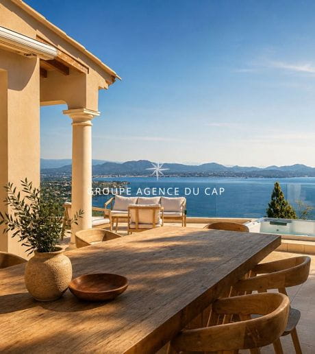 VILLA AVEC VUE MER PANORAMIQUE 6 PIECES AVEC GARAGE DE 80 M² ET PISCINE