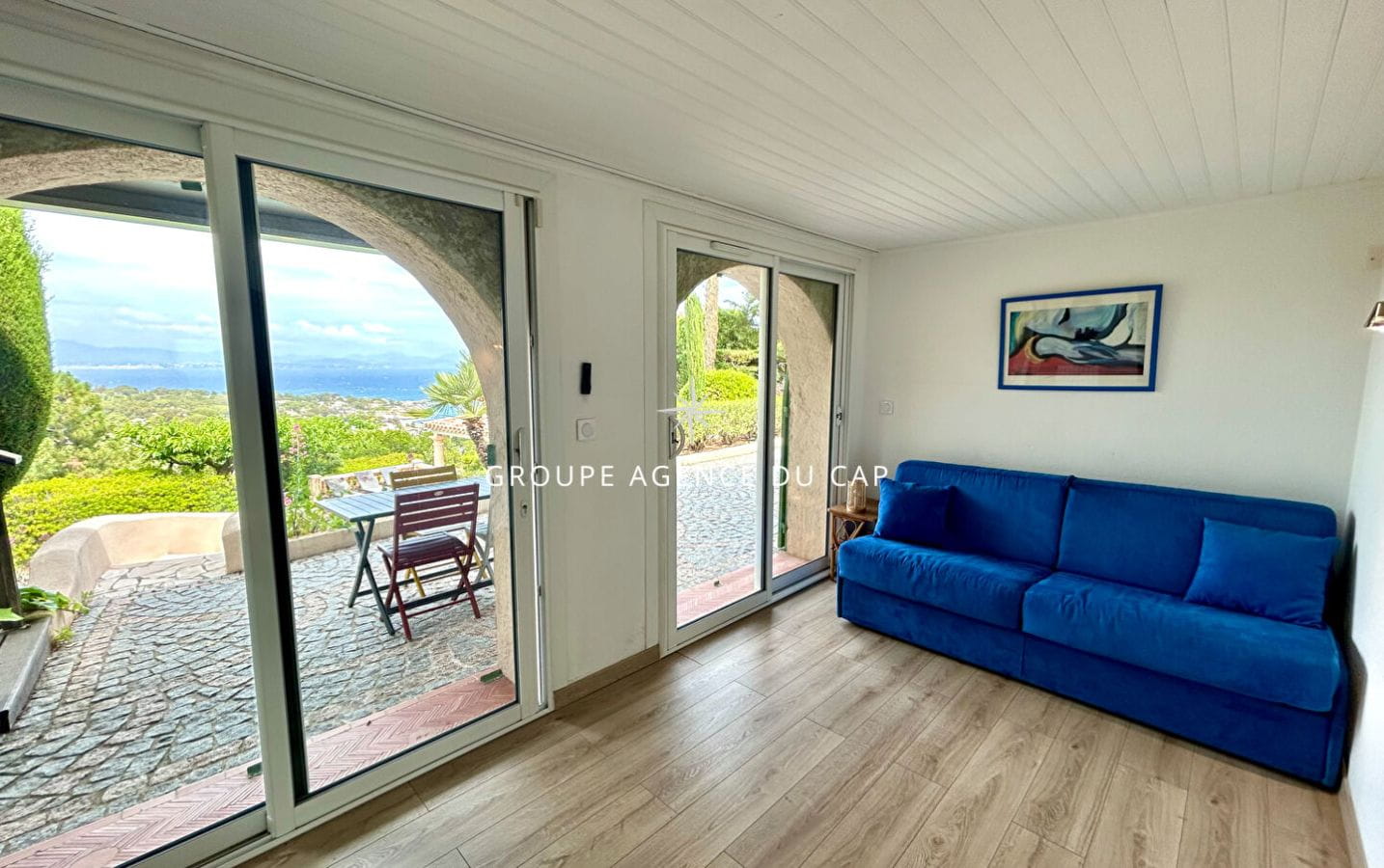 villa vue mer les issambres avec piscine et 4 chambres avec t2 Image 8