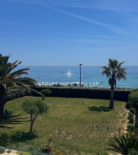 A VENDRE APPARTEMENT 3/4 PIÈCES VUE MER EXCEPTIONNELLE A PIED DES PLAGES DE SAINTE MAXIME