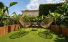 MAZET 2 CHAMBRES TERRASSE APERCU MER  CENTRE ET PLAGE A PIED DES ISSAMBRES Min 11