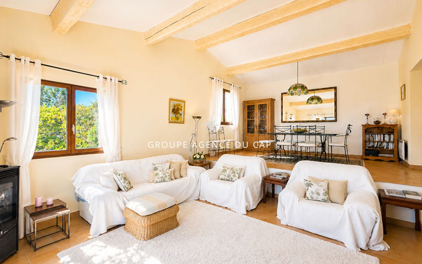 A VENDRE – VILLA DE 150M² AVEC VUE MER PANORAMIQUE  4 CHAMBRES ET GARAGE AUX ISSAMBRES Image 7