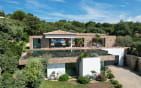 VILLA CONTEMPORAINE NEUVE, 5 CHAMBRES SUITES, GARAGE 75M², PARKING, VUE MER PANORAMIQUE ST TROPEZ, SAINTE-MAXIME Min 0