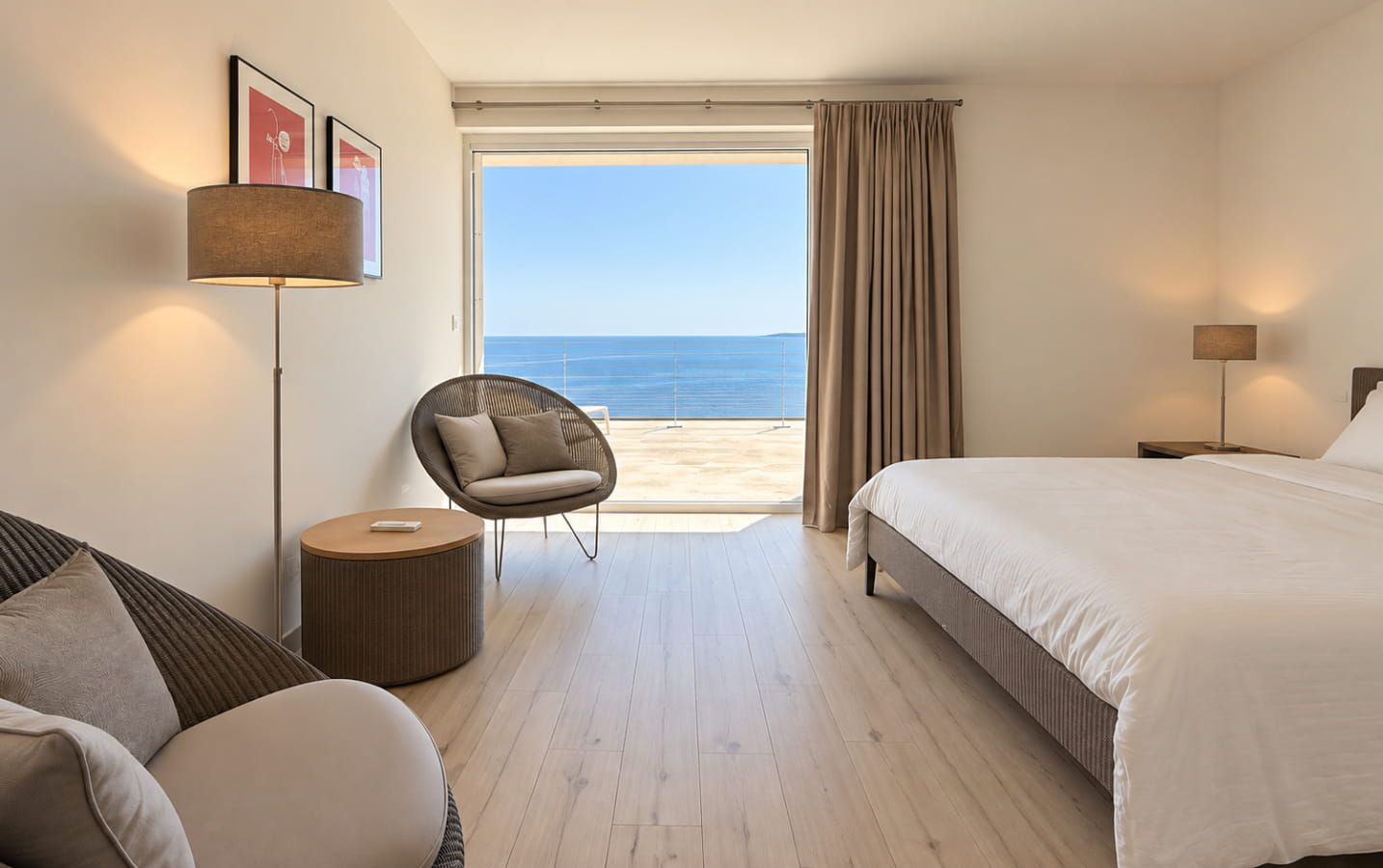 VUE MER PANORAMIQUE GOLFE DE ST TROPEZ PROPRIETE EXCEPTIONNELLE 6 CHAMBRES PISCINE TOUT A PIED Image 12