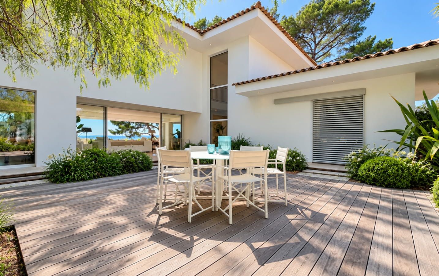 VUE MER PANORAMIQUE GOLFE DE ST TROPEZ PROPRIETE EXCEPTIONNELLE 6 CHAMBRES PISCINE TOUT A PIED Image 4
